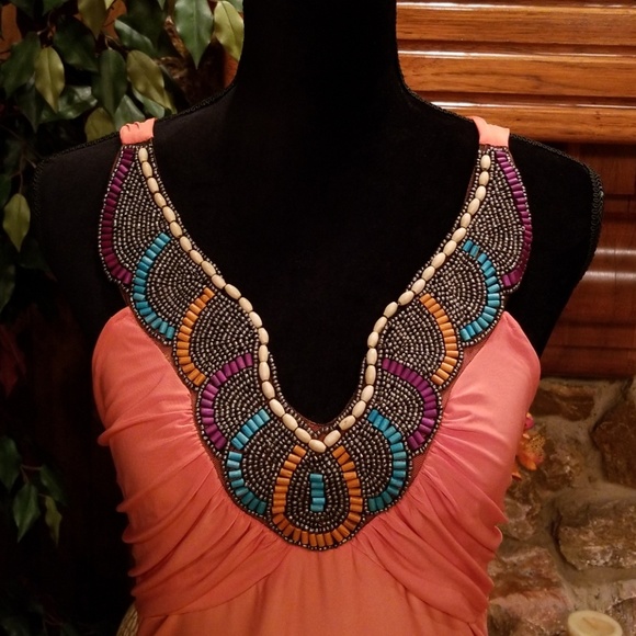 VENUS Tops - *NWOT/Multi-Colored Beaded Top by VENUS